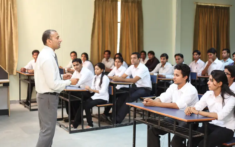 Classroom with students