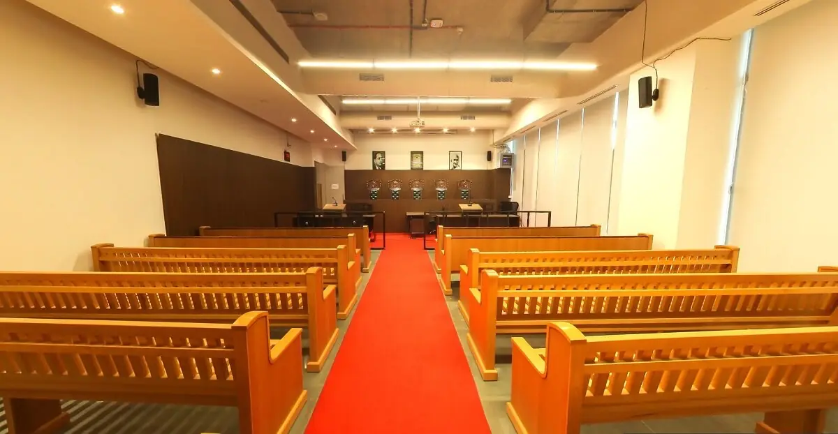 Moot court room