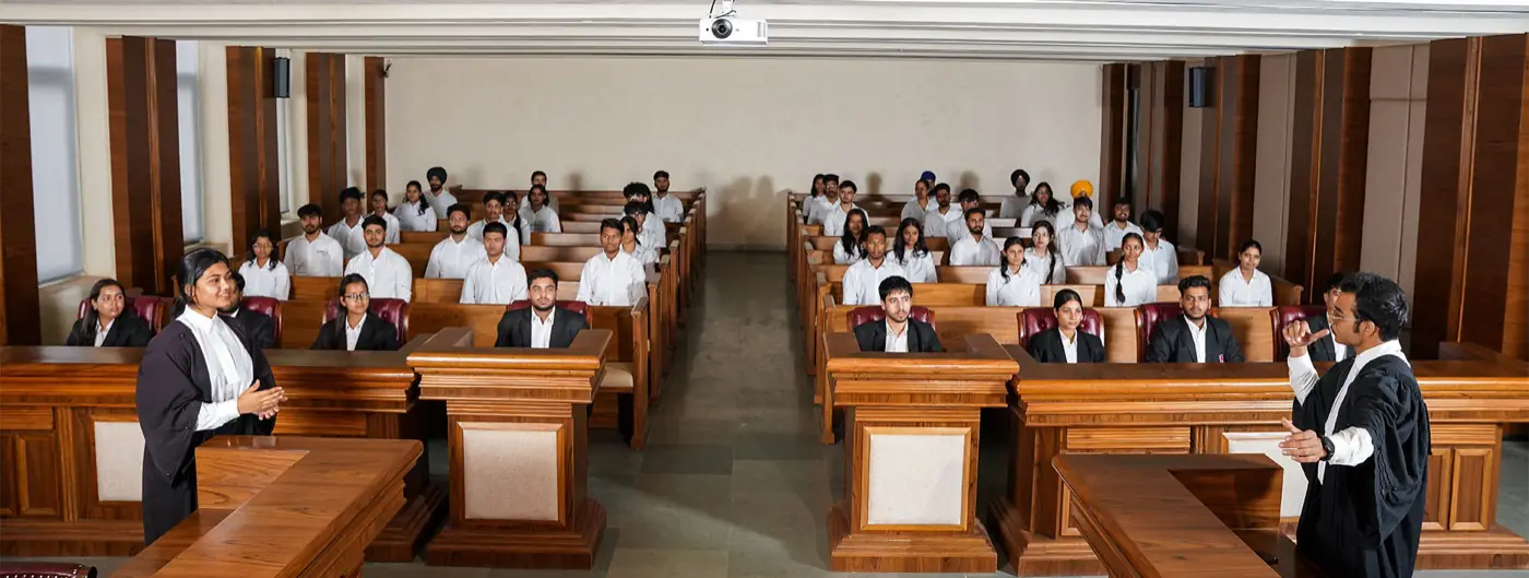 Moot court hall