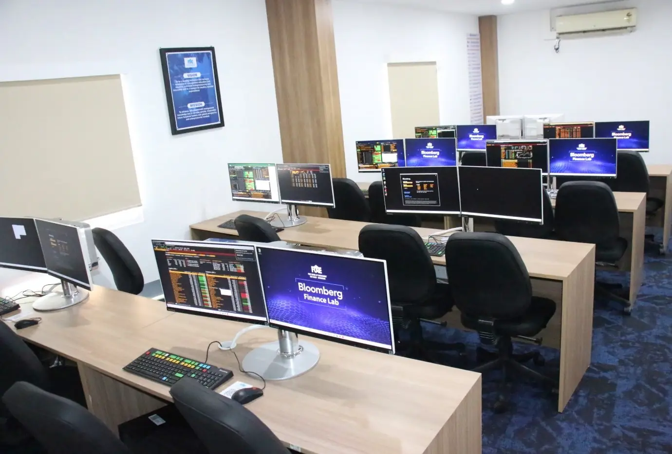 Bloomberg finance lab terminals