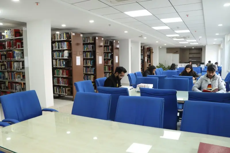 Library reading area