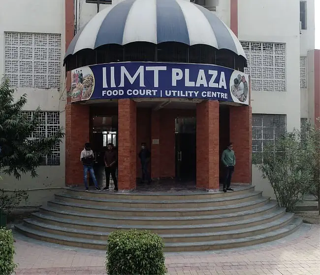 IIMT Plaza food court and utility centre building