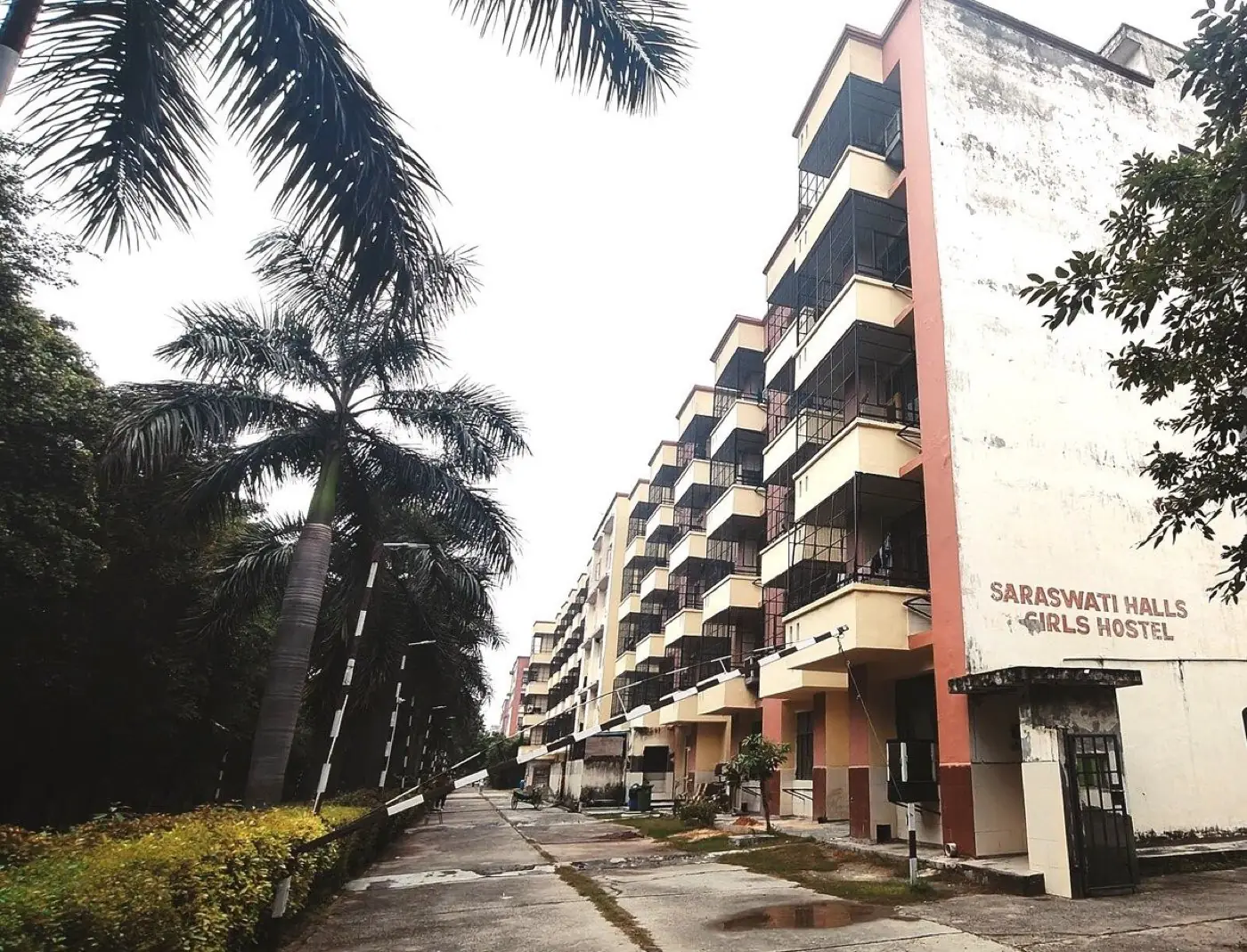 Saraswati Halls girls hostel block