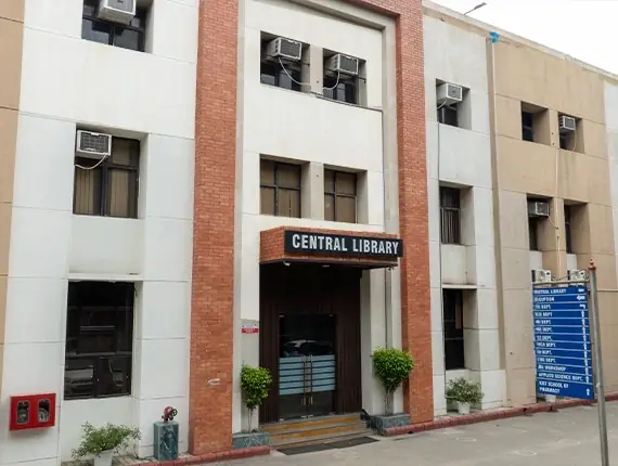 Central Library building entrance