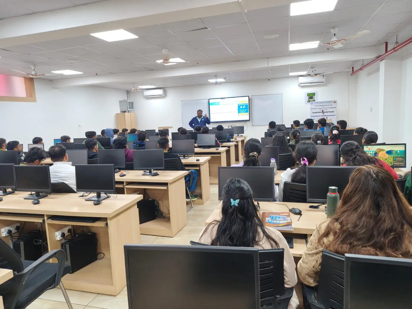 Modern computer lab