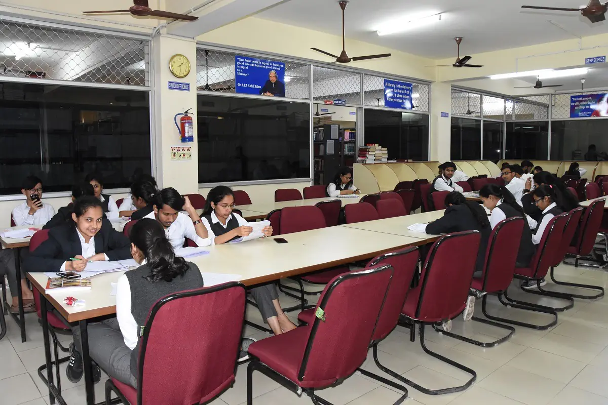 Library reading room
